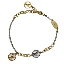 Louis Vuitton LOUIS VUITTON Bracelet Women's Metal Mania Gold Silver M68077 OB0147