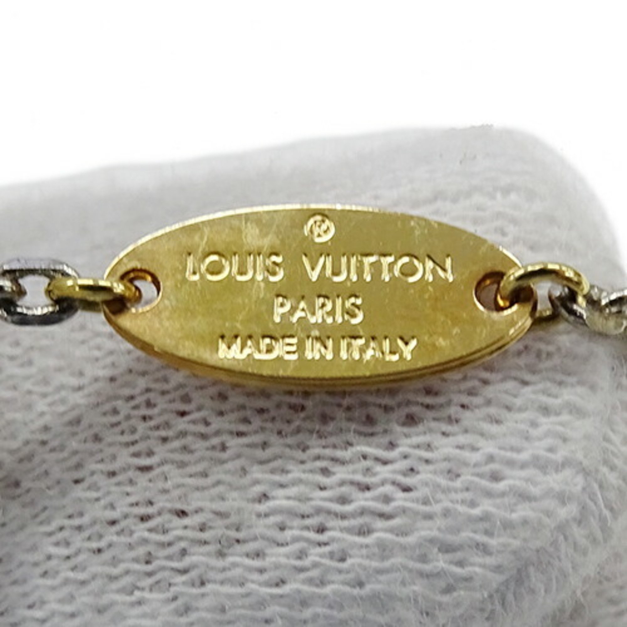 Louis Vuitton LOUIS VUITTON Bracelet Women's Metal Mania Gold Silver M68077 OB0147