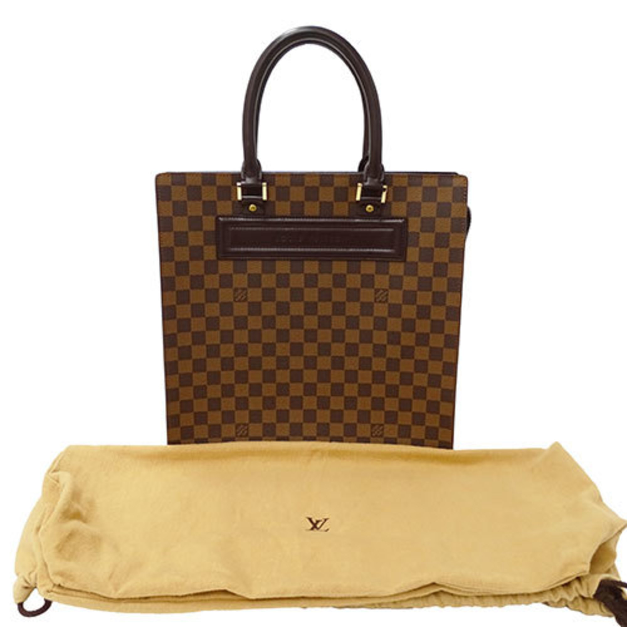 Louis Vuitton LOUIS VUITTON Bag Damier Women's Men's Tote Venice GM Ebene N51146