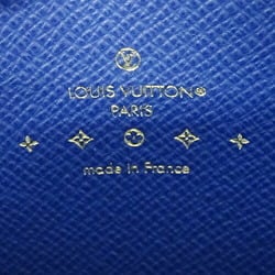 Louis Vuitton LOUIS VUITTON Wallet Monogram Denim LV Remix Women's Men's Coin Case Purse Zipper Blue M82957 IC Chip