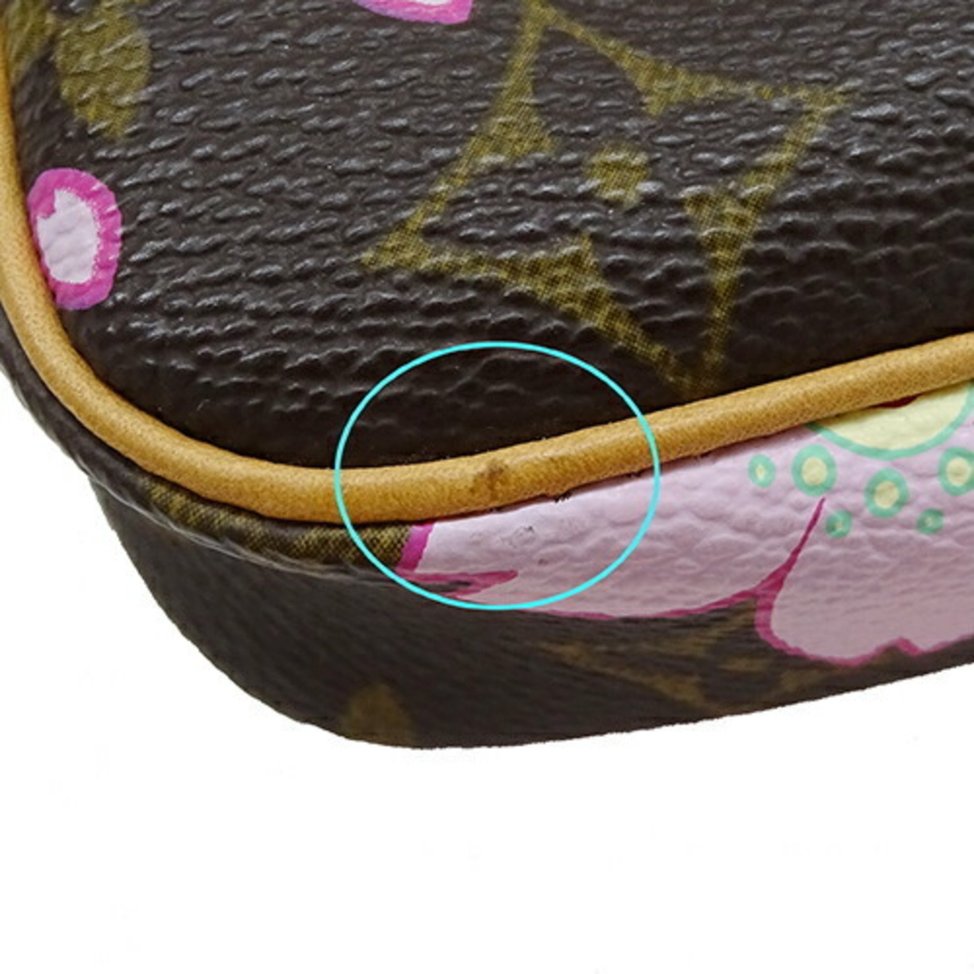 Louis Vuitton LOUIS VUITTON Pouch Monogram Cherry Blossom Women's Handbag Pochette Accessoires M92006 AR0023 Takashi Murakami