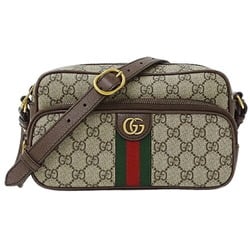 GUCCI Bag Women's Shoulder Ophidia GG Supreme Small Beige Brown 723312