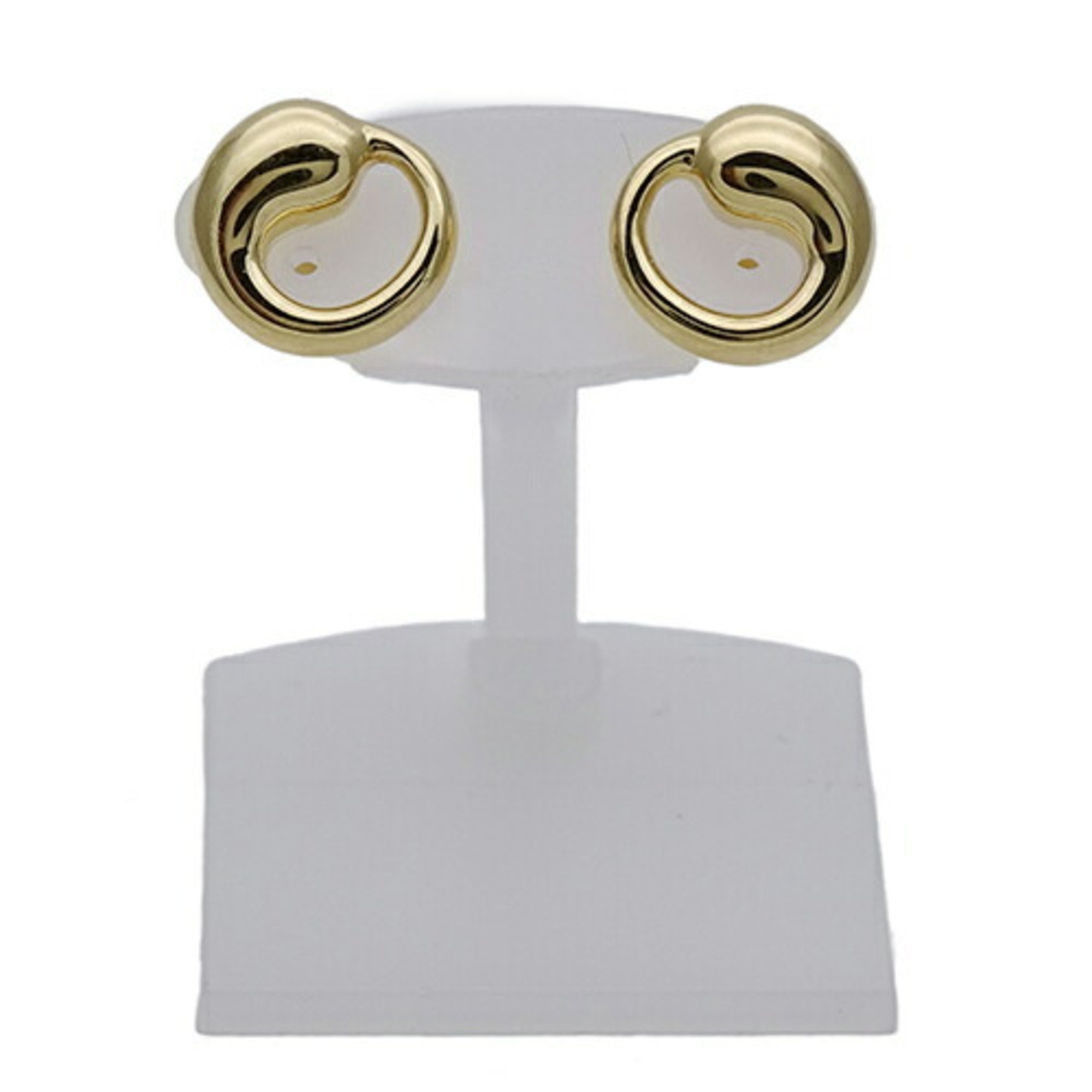 Tiffany & Co. Elsa Peretti Eternal Circle Earrings for Women, 750YG, Yellow Gold, Polished