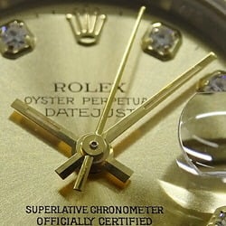 Rolex ROLEX Datejust 69173G S serial number Watch Ladies 10P Diamond Automatic AT Stainless Steel SS Gold YG Combination Overhauled and polished