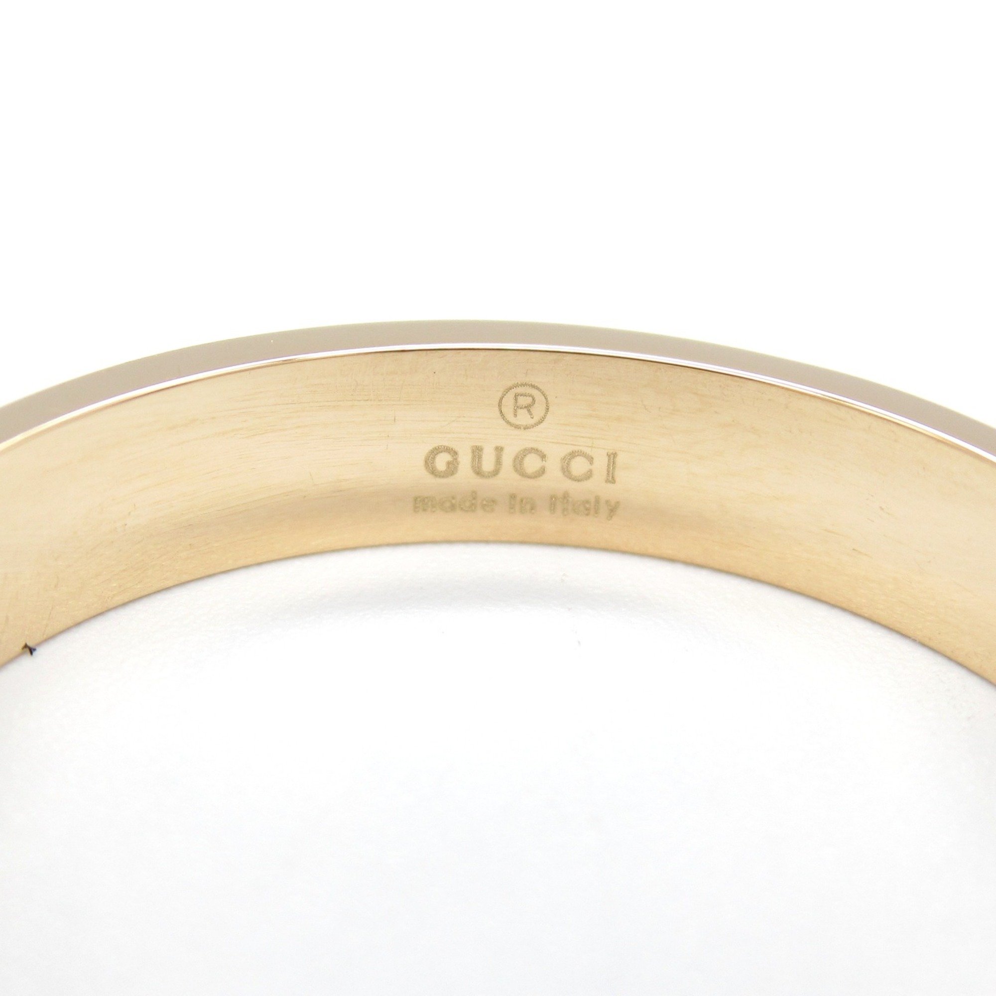 Gucci Icon Ring, K18PG (Pink Gold), Men's, Women's, Gold