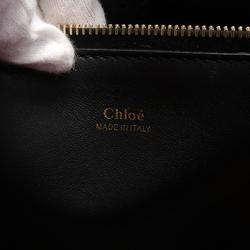 Chloé Chloe GRAND EDITH Tote Bag Leather Women's Black