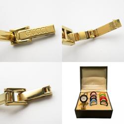 GUCCI Change Bezel Watch GP (Gold Plated) Women's White 11 12.2