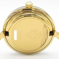 GUCCI Change Bezel Watch GP (Gold Plated) Women's White 11 12.2