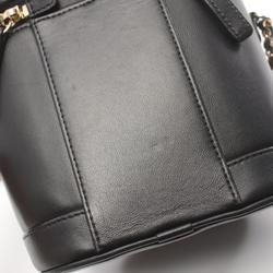 CHANEL Coco Mark Vanity Bag Shoulder Lambskin (Sheepskin) Women's Black