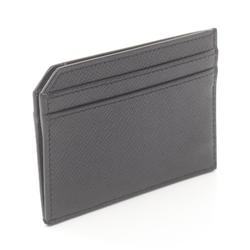 Saint Laurent SAINT LAURENT Business Card Holder/Card Case Leather Men's Black 752898H3Z2W1000