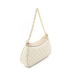 GUCCI Ophidia Small GG Supreme Handbag Bag Coated Canvas Leather Women's Beige 735132UULAG9682