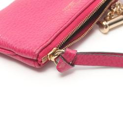 GUCCI Swing Wallet/Coin Case Wallet Leather Women's Pink 368879