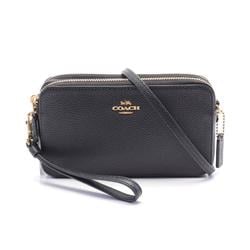 Coach COACH Kira Shoulder Bag Leather Women's Black 88484B4