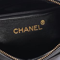 CHANEL Matelasse Shoulder Bag, Lambskin, Women's, Black