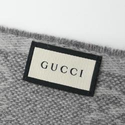 GUCCI Scarf Clothing Wool Men's Grey 5706033GB181768