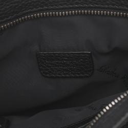 Salvatore Ferragamo Shoulder Bag Leather Men's Black FZ-24-0471