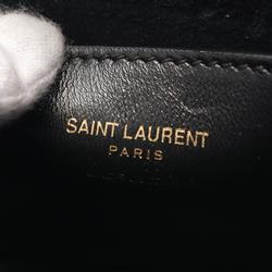 Saint Laurent LE 5 A 7 Hobo Handbag, Leather, Women's, Black, 7103182R20W1000