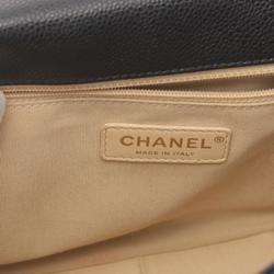 CHANEL Matelasse Shoulder Bag Caviar Skin (Grained Calf) Women's Black