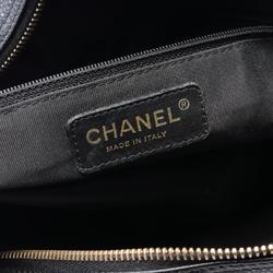 CHANEL Matelasse Handbag Bag Caviar Skin Women's Black