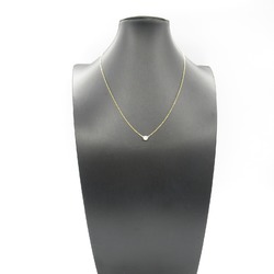 Tiffany & Co. By the Yard Necklace, K18 (yellow gold), diamond, ladies, clear