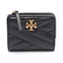 Tory Burch KIRA Bi-fold Wallet Leather Women's Black 153121001