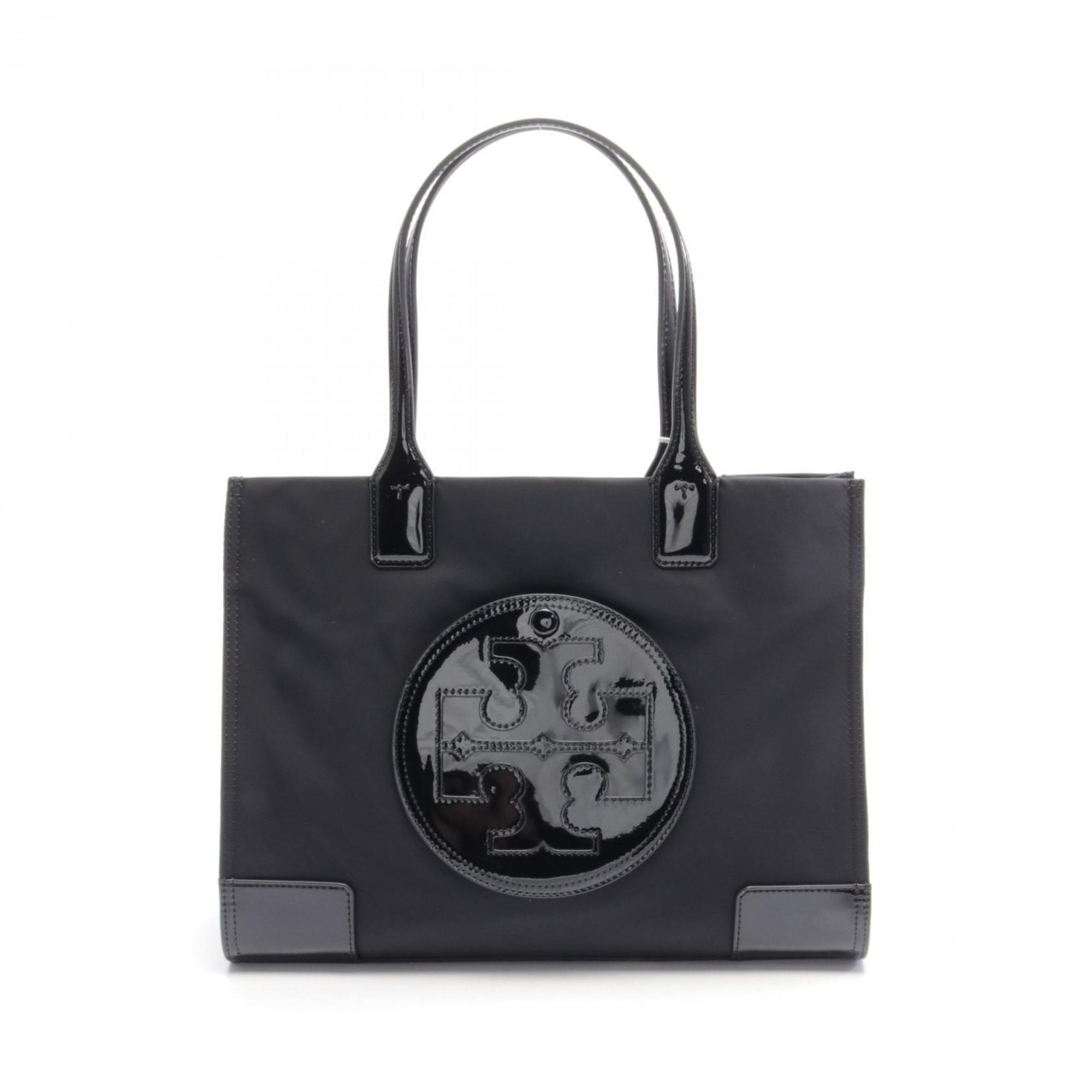 Ella patent nylon tote online