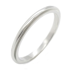 Tiffany & Co. Milgrain Ring, Pt950 Platinum, Men's, Women's, Silver