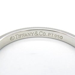 Tiffany & Co. Milgrain Ring, Pt950 Platinum, Men's, Women's, Silver