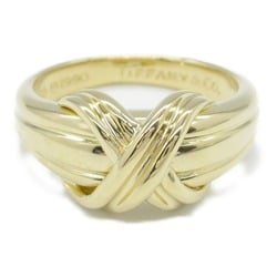 Tiffany & Co. Signature Cross Ring, 18K Yellow Gold, Women's, Gold