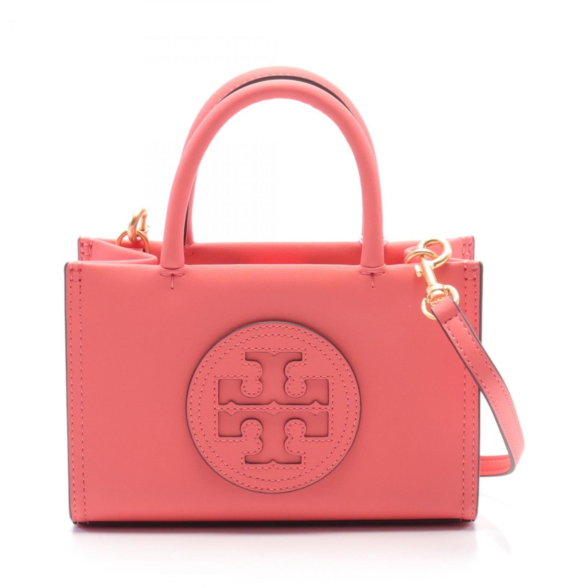 Tory Burch ELLA BIO Tote Bag Leather Women's Pink 145613653