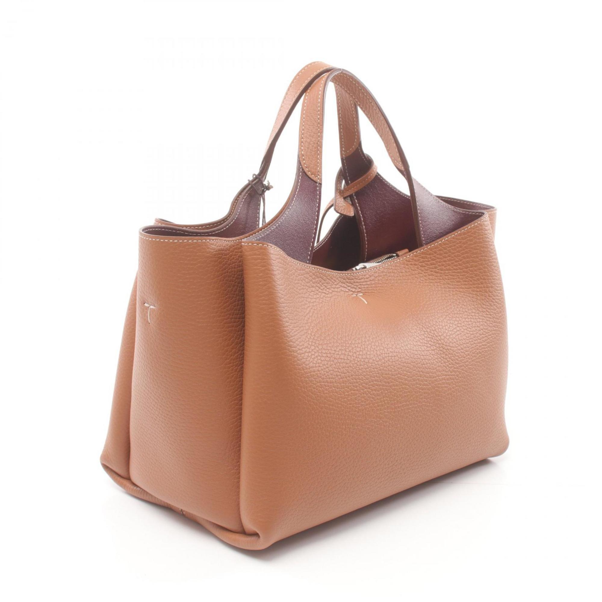 Tod's Tote Bag Leather Women's Brown XBWAPAFL100QRI9P13