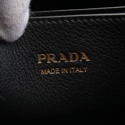 PRADA Handbag Bag Leather Women's Black 1B182CYSF0002