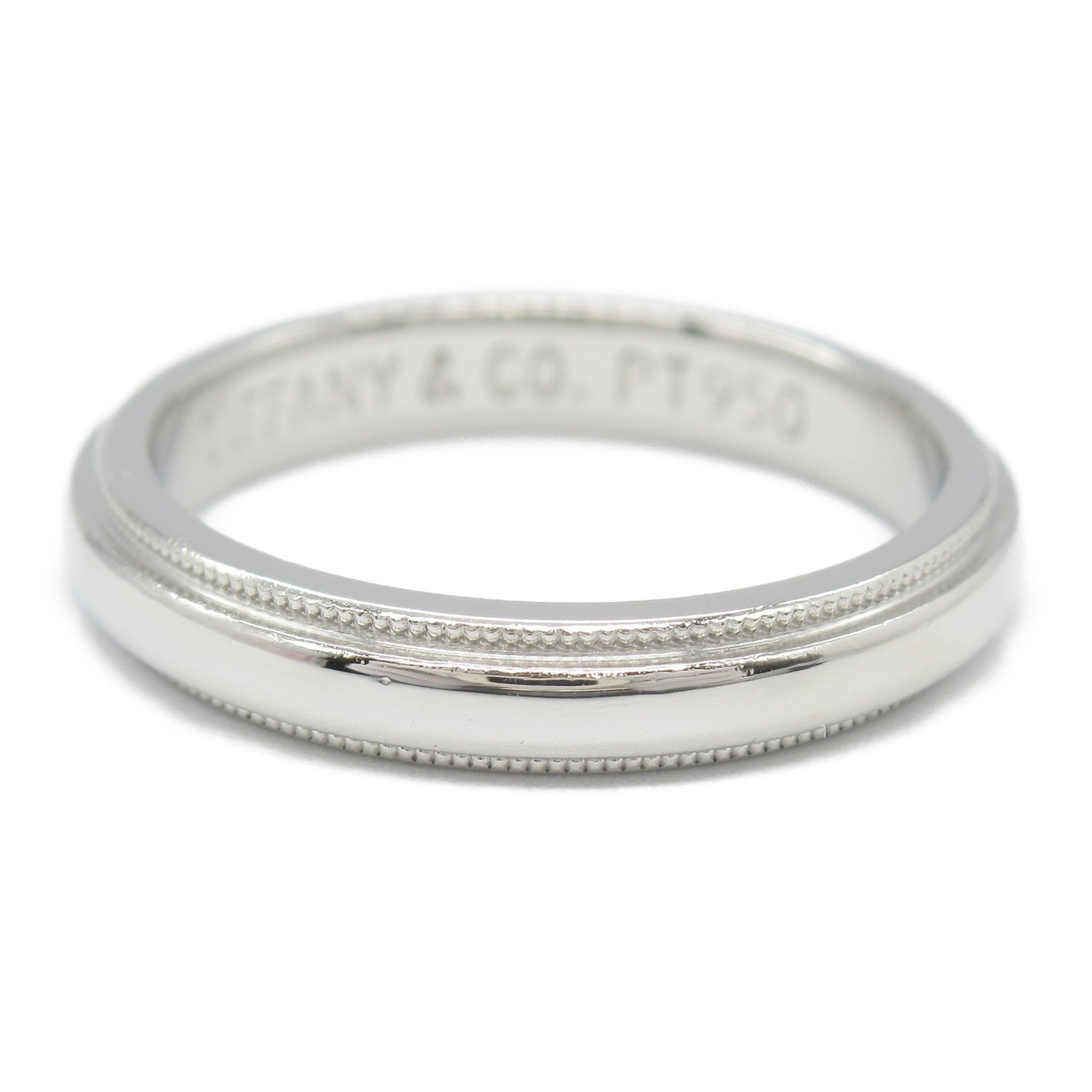 Tiffany & Co. Together Milgrain Ring, Pt950 Platinum, Women's, Silver