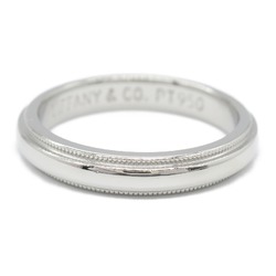 Tiffany & Co. Together Milgrain Ring, Pt950 Platinum, Women's, Silver