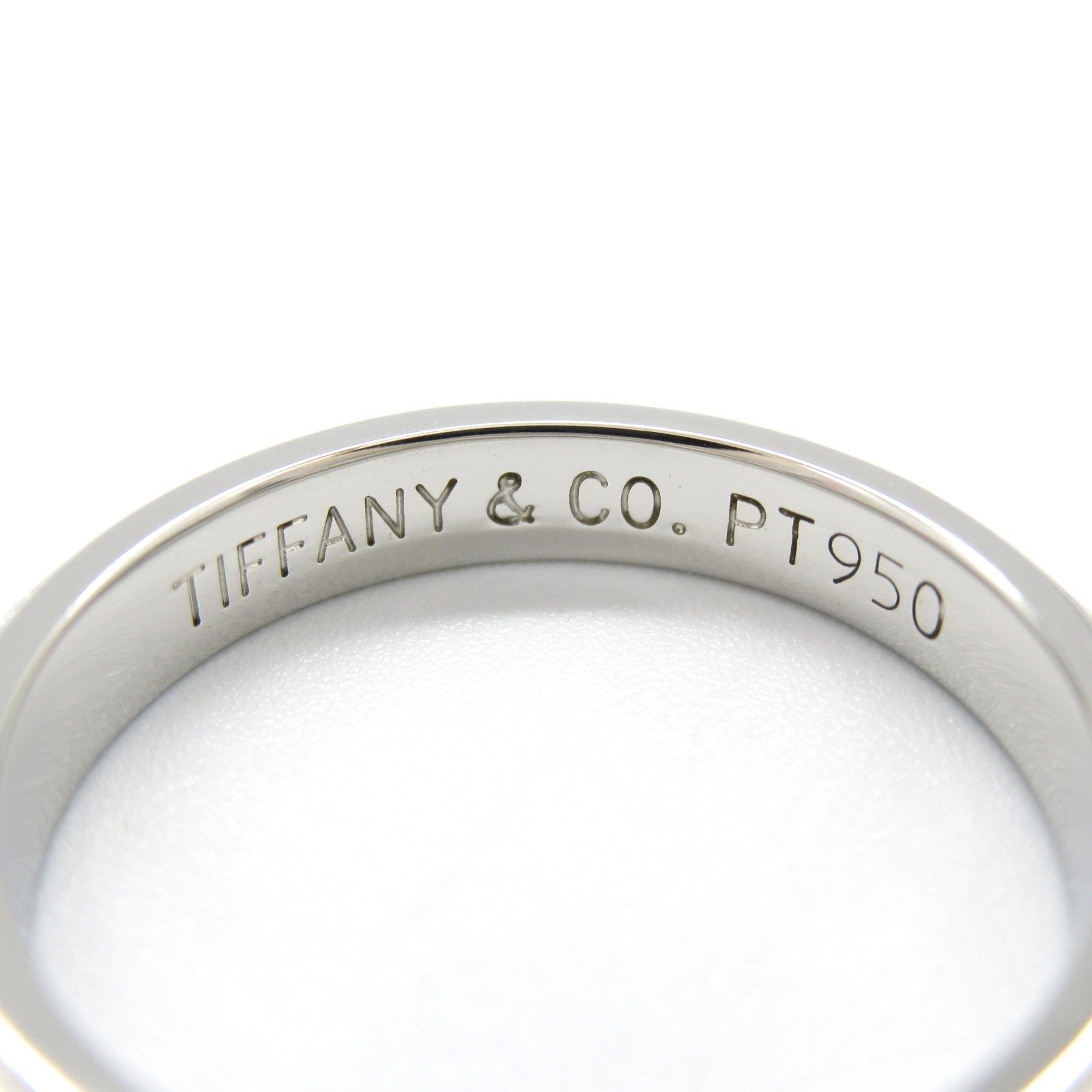 Tiffany & Co. Together Milgrain Ring, Pt950 Platinum, Women's, Silver