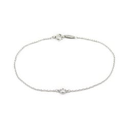 Tiffany & Co. By the Yard Bracelet, Pt950 Platinum, Diamond, Women's, Clear