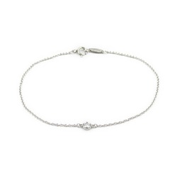 Tiffany & Co. By the Yard Bracelet, Pt950 Platinum, Diamond, Women's, Clear