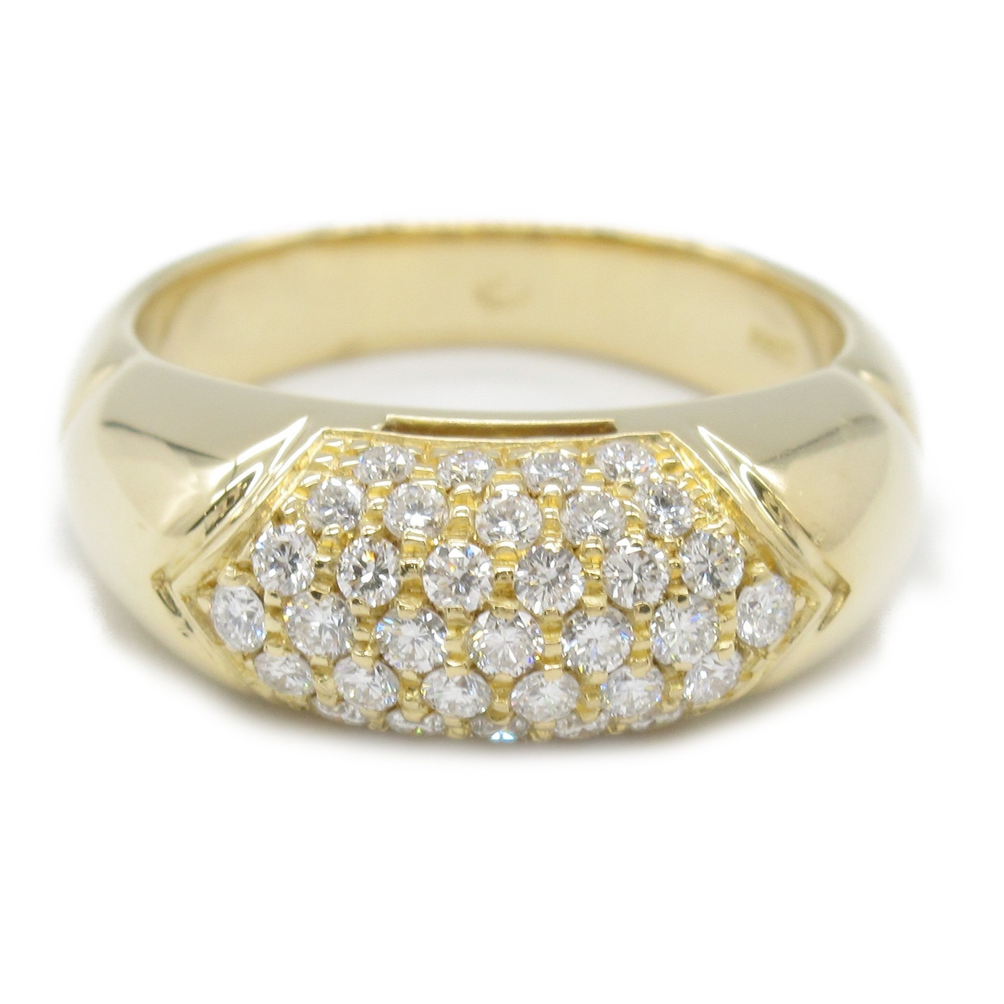 BVLGARI Chertaura Diamond Ring, K18 (yellow gold), diamond, ladies, clear