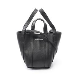 BALENCIAGA Everyday XS North South Handbag Bag Leather Women's Black 67279315YUN1090