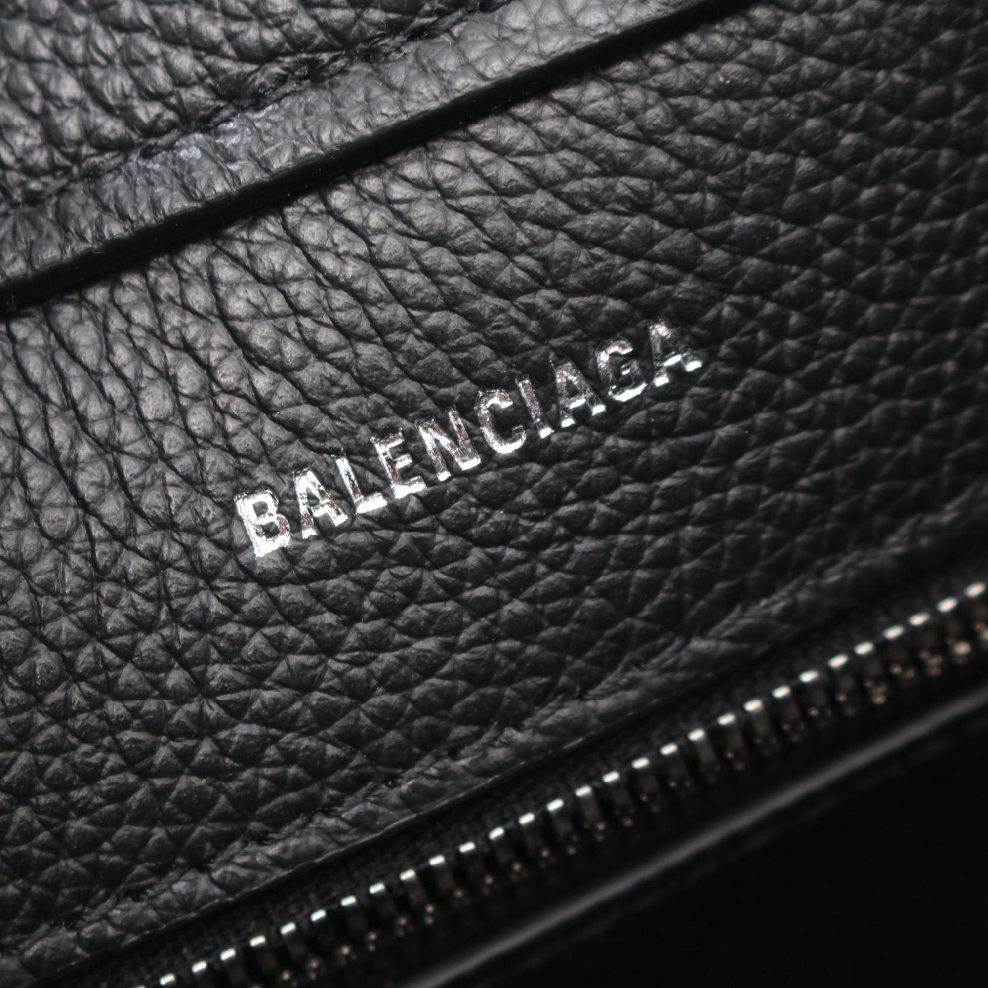 BALENCIAGA Everyday XS North South Handbag Bag Leather Women's Black 67279315YUN1090