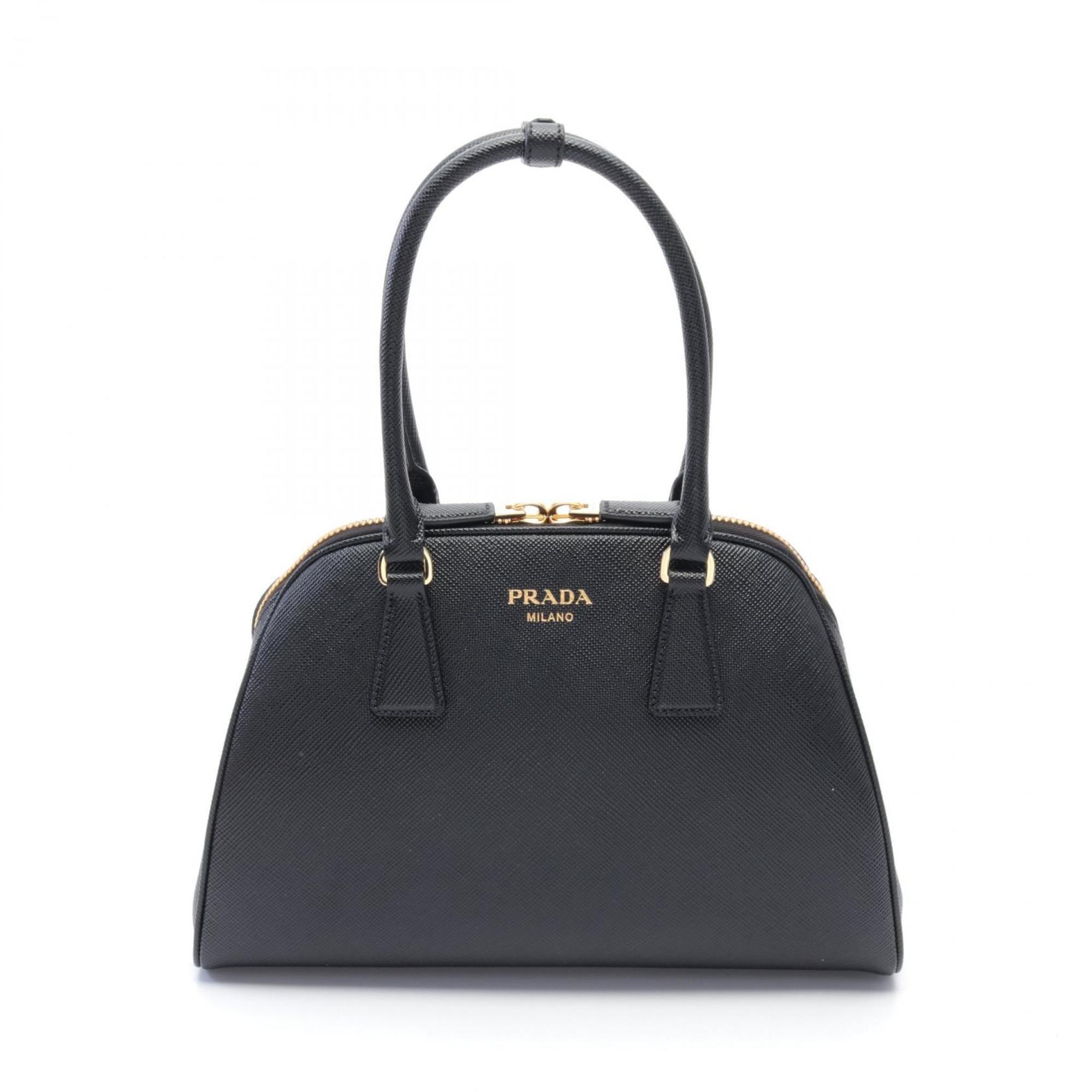 PRADA Handbag Bag Leather Women's Black 1BG5372AF0002