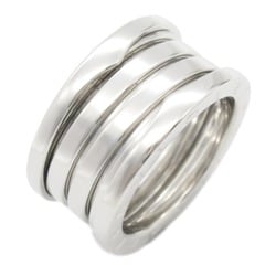 BVLGARI B-zero1 Ring, K18WG (White Gold), Men's, Women's, Silver