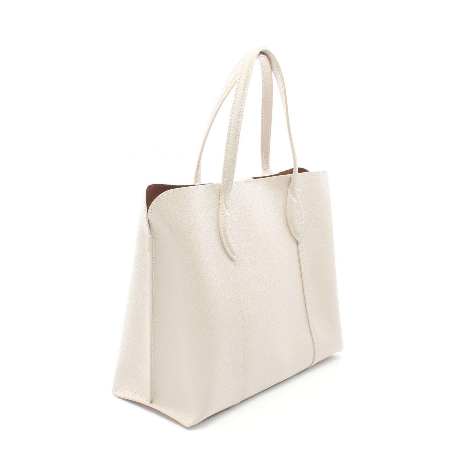 Furla VITTORIA M Tote Bag, Leather, Women's, Ivory