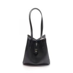 FENDI ORIGAMI MEDIUM Tote Bag Leather Women's Black 8BH414APZAF0KUR