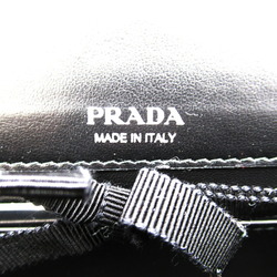 PRADA Shoulder Bag Saffiano Leather Men Women Black 1BP0202EVUF0002