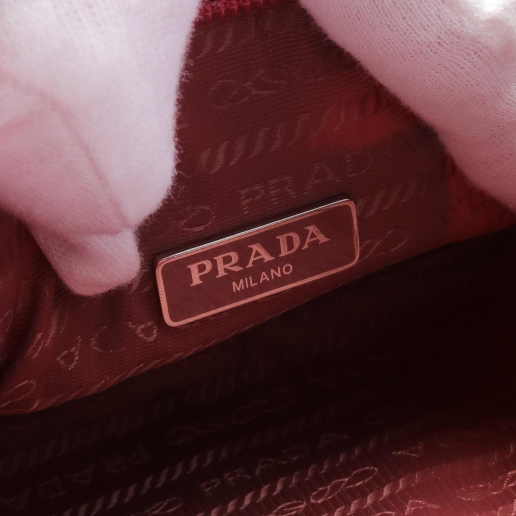 PRADA Re-Edition 2000 Bag Handbag Nylon Women's Pink 1NE515