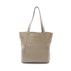 BVLGARI Tote Bag Leather Women's Brown 35366