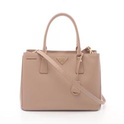 PRADA SAFFIANO LUX Galleria Handbag Bag Saffiano Leather Women's Pink BN1874