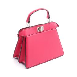 FENDI Peekaboo ISeeU Handbag Bag Leather Women's Pink 8BN335 ABVE