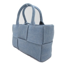 BOTTEGA VENETA Arco 2-Way Tote Bag Denim Women's Blue